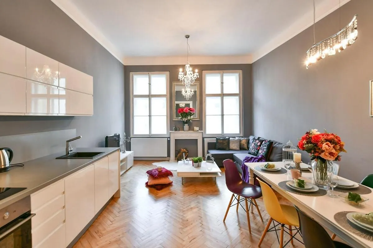 Cityscape Wenceslas Square Apartment Praga